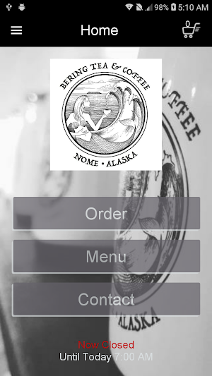 Bering Tea & Coffee Screenshot 1