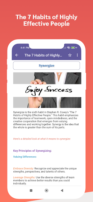 7 Effective Habits Screenshot 3