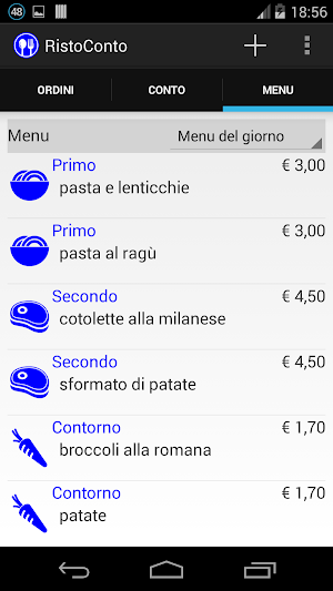 RistoConto Screenshot 2