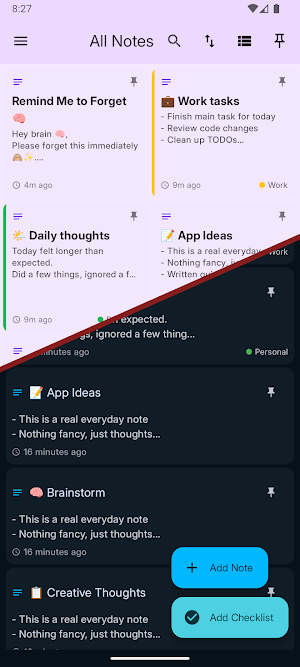 PureNotes Screenshot 1