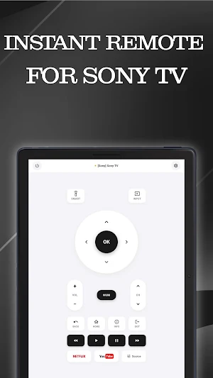 Smart Remote Control: Sony TV Screenshot 0