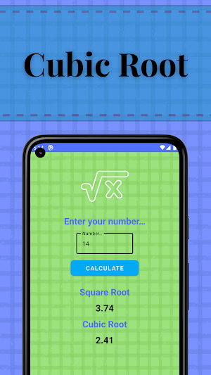 Square and Cubic Root Screenshot 2