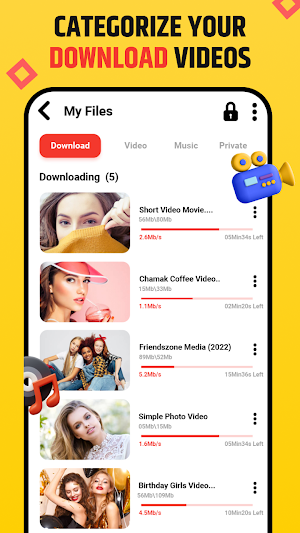 Vid-matè All Video Downloader Screenshot 2