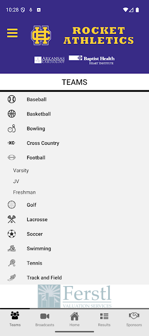 Catholic Rockets Athletics Screenshot 3