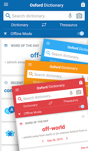 Oxford Dictionary of English & Thesaurus Screenshot 2