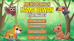 Edukasi Mencocokan Nama Hewan Screenshot 0