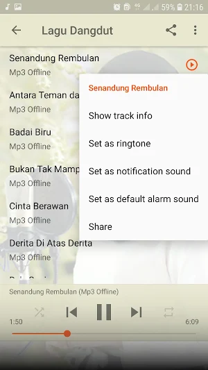 Lagu Dangdut Cover Gasentra Offline Screenshot 3