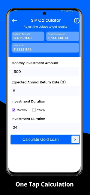 Home Loan, EMI calculator Screenshot 1