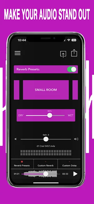 AudioVerb: Add Reverb to Audio Screenshot 1