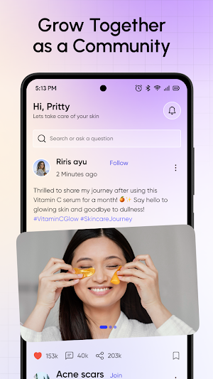 Glowpeer – Skincare Tracker Screenshot 3