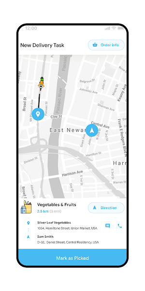 Delivo Delivery Screenshot 1