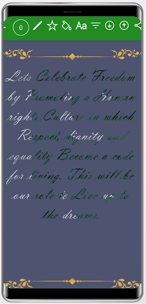 Message on Pak Flag Screenshot 3