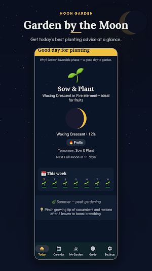 Moon Garden: Lunar Planting Screenshot 0