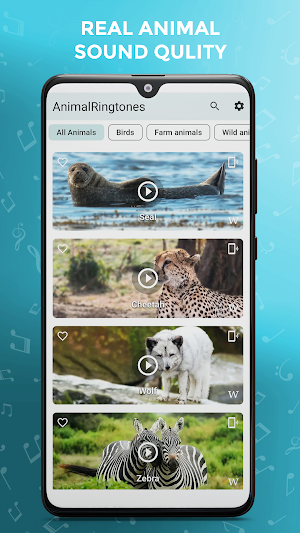 Animal Sounds and Ringtones Screenshot 0