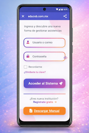 Registro Asistencia Escolar QR Screenshot 0