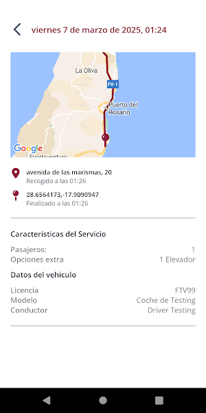PuertoTaxi Screenshot 3
