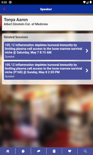 AAI Events Screenshot 3