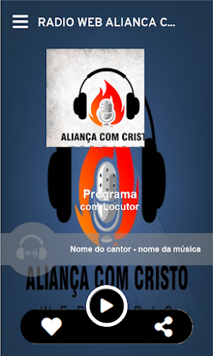 Radio Web Aliança com Cristo Screenshot 0