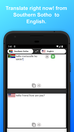 English to Southern Sotho Tran Screenshot 3