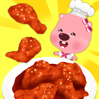 뽀로로 양념치킨 만들기 - 루피의 요리, 주방, 키친, 쉐프, 레스토랑