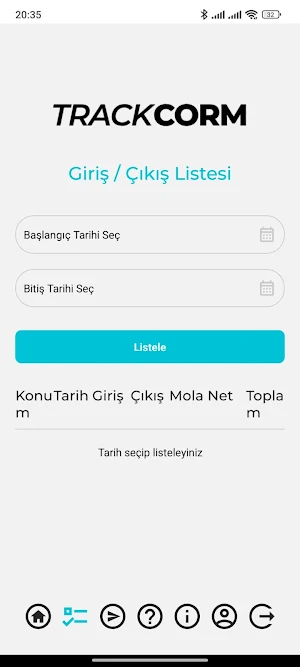 TrackCorm Screenshot 1