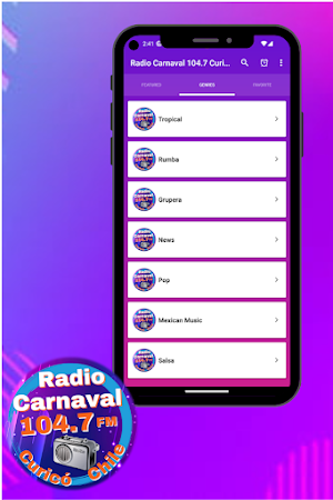 Radio Carnaval 104.7 Curico Screenshot 2