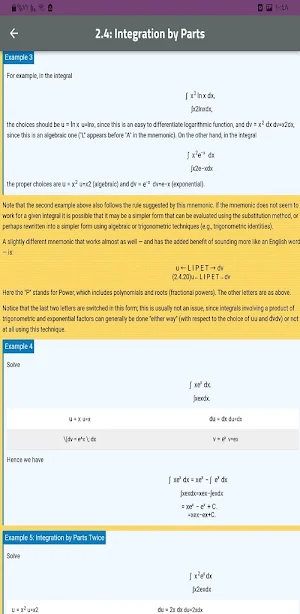 Integral Calculus Screenshot 0