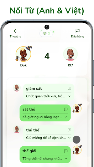 Nối Từ Online - WordFight Screenshot 2
