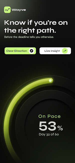 Wayve: Goal & Deadline Tracker Screenshot 0