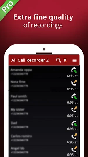 All Call Recorder Automatic Lite Screenshot 2
