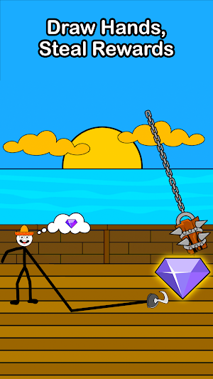 Thief Game: Stickman Escape Screenshot 2