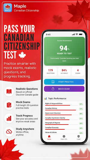 Maple - Canadian Citizenship Screenshot 0