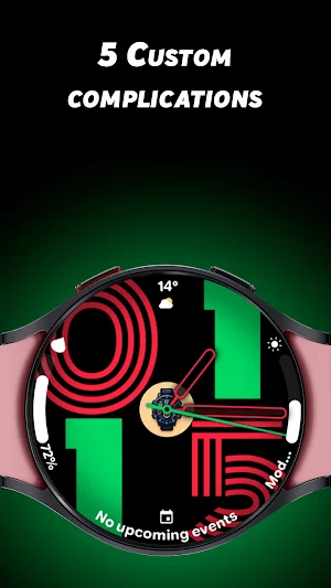 Ultra Hybrid 3 - Watch face Screenshot 3