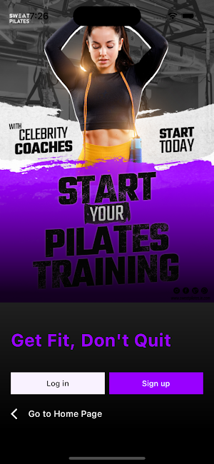 Sweat Fit Wellness Screenshot 0