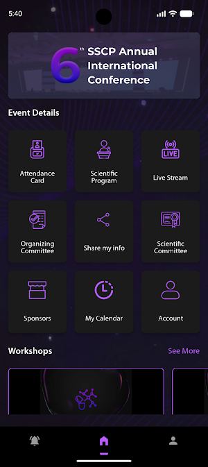 SSCP Conference Screenshot 1