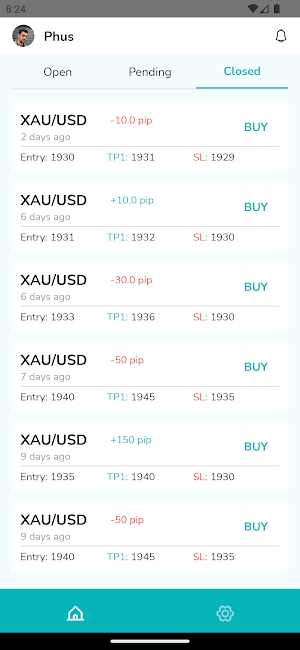 Signal Trading Screenshot 1