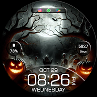 Key WF94 Halloween Watch Face