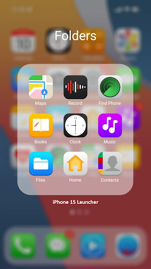 iPhone 15 Launcher, iOS 17 Screenshot 3