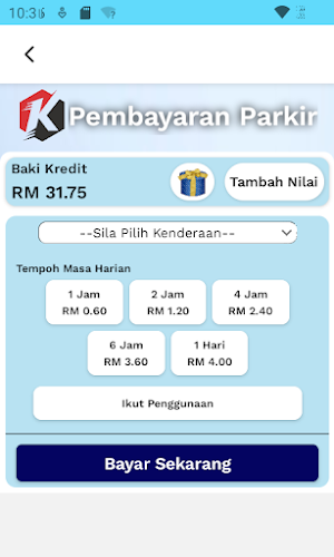 Kemaman Smart Parking Screenshot 2