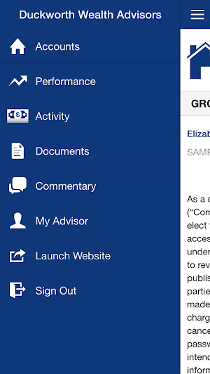Duckworth Wealth Screenshot 0