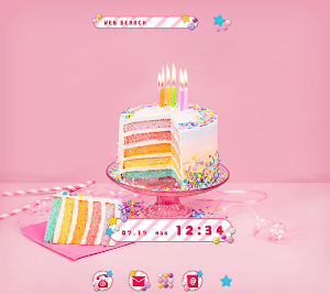 Colorful Cake Theme Screenshot 0