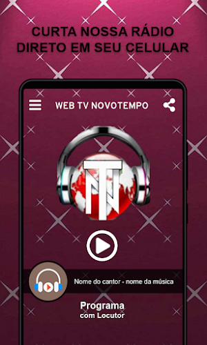 Web TV Novotempo Screenshot 1