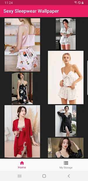 Sexy Sleepwear Wallpaper Screenshot 1