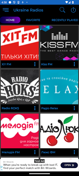Ukraine Radio + Recorder Screenshot 0