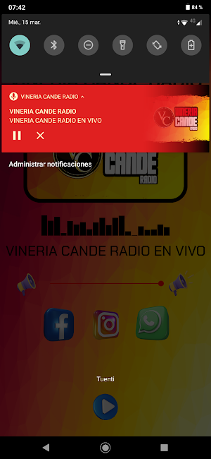 VINERIA CANDE RADIO Screenshot 1