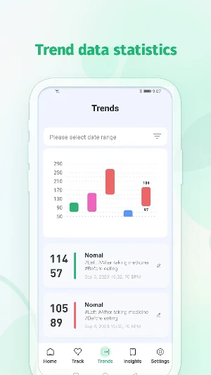Blood Pressure Tracker Screenshot 3