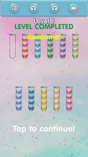 Sort Marbles Ball Sort Puzzle Screenshot 0