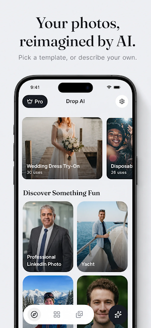 Drop AI: Photo Magic Screenshot 1