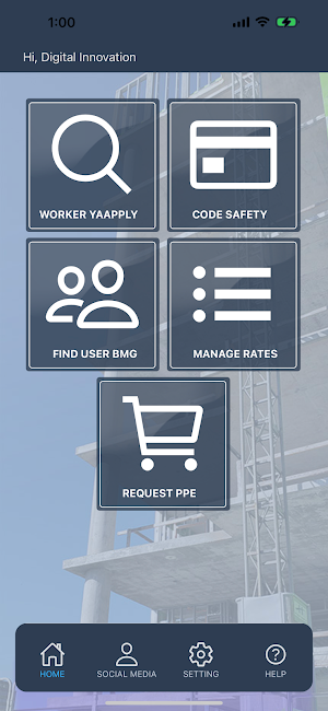 BMG Admin App Screenshot 0
