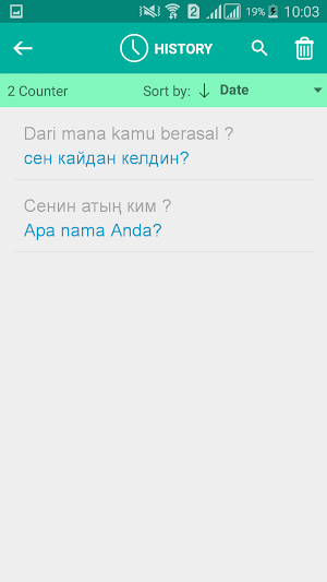 Kyrgyz Indonesian Translator Screenshot 3